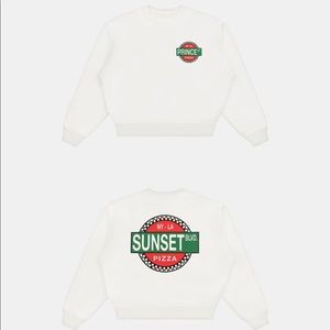 Madhappy x prince street pizza collar crewneck